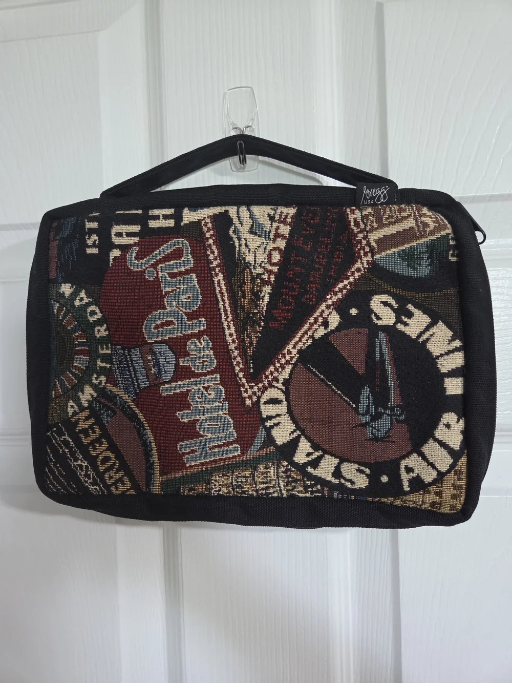 Vintage 90s Tapestry Book Cover